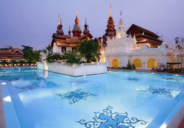 The Dhara Dhevi luxury resort in Chiang Mai, Thailand