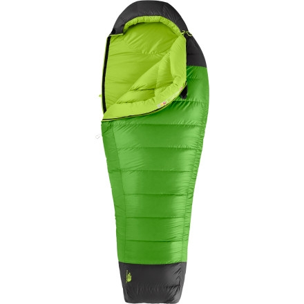 The North Face Green Kazoo Sleeping Bag: 5 Degree Down