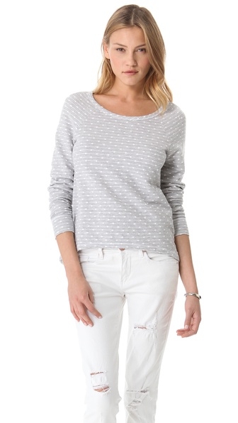 Three Dots - French Dot Pullover