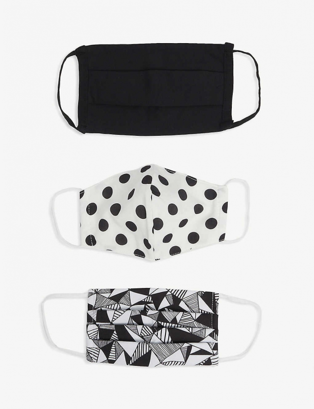 Three Pack of Cotton Face Masks