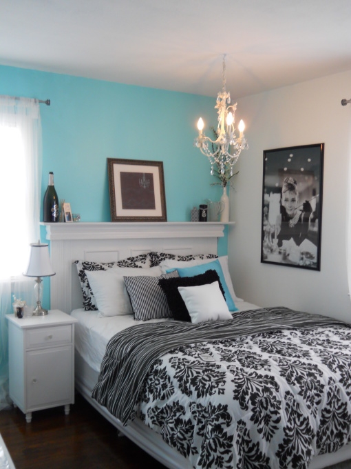 bedroom ideas, tiffany inspired bedroom, guest bedroom ideas, bedroom