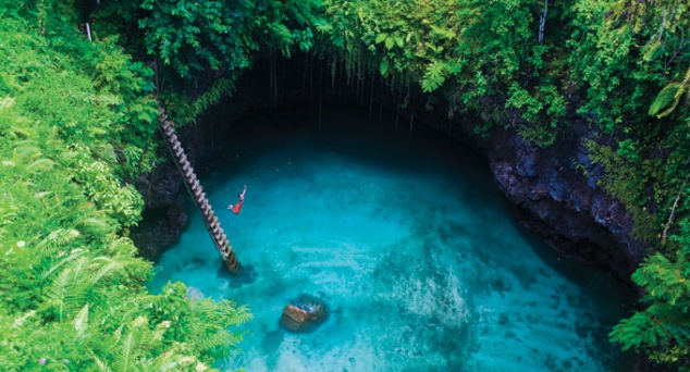 To Sua Ocean Trench - Samoa