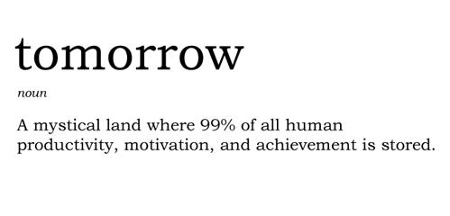 Tomorrow