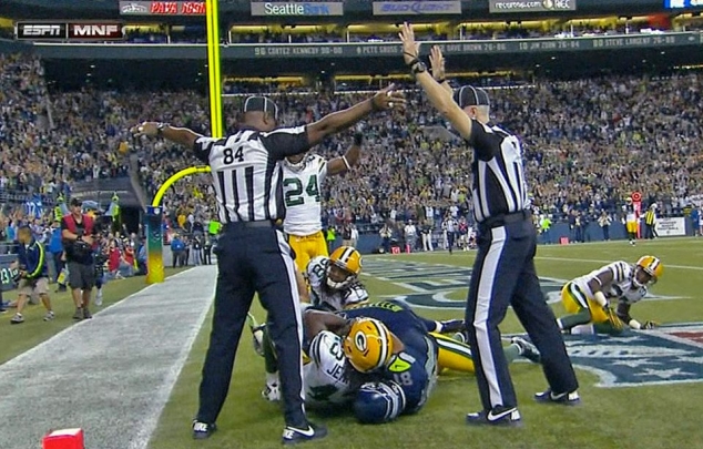 Touchdown. No, not a Touchdown.