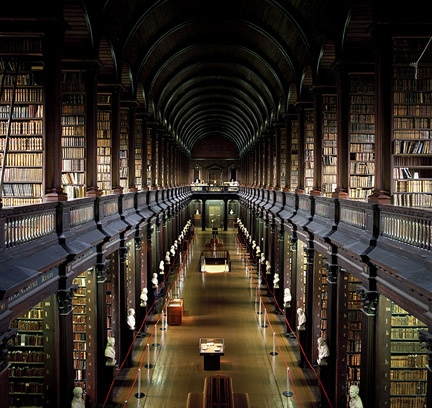 Trinity Library in Dublin, Ireland