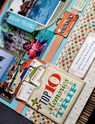 Trip scrapbook layout - Image 2