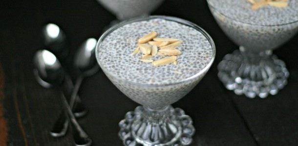 Triple Almond Chia Pudding