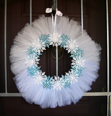 Tulle Christmas Wreath