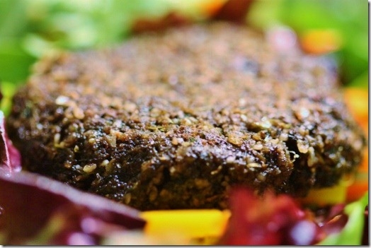 Ultimate Raw Vegan Mushroom Burgers