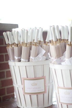 Umbrella wedding favors