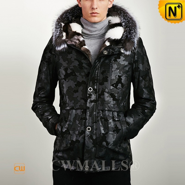 USA Brand | CWMALLS® Buffalo Camo Fox Fur Lined Parka CW807501 [Christmas/New Year Gift]
