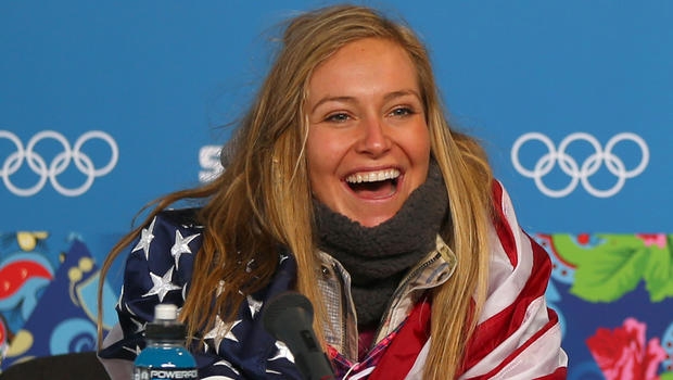 USA's Jamie Anderson wins Gold in women's slopestyle snowboarding