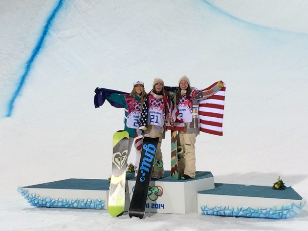 USA's Kaitlyn Farrington wins halfpipe gold