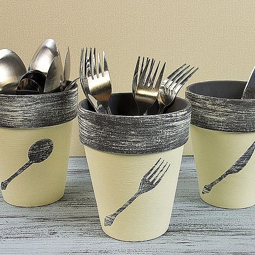 Utensil taracotta pots