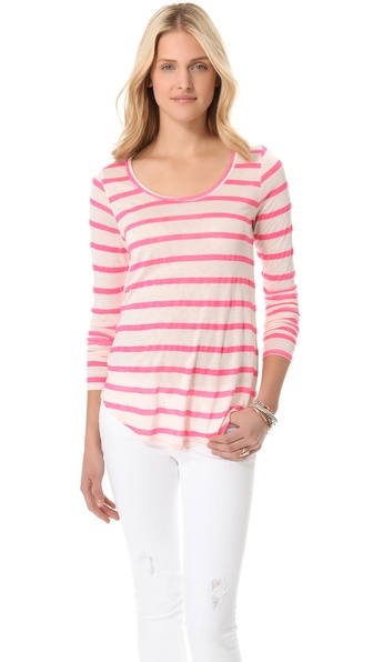 Velvet Minerva Striped Top