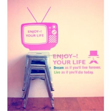 Vintage TV Wall Decals