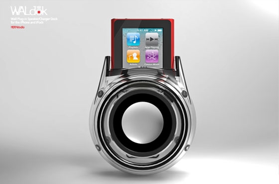 Waldok Wall Plug-In Speaker for Ipod/Iphone - Image 2