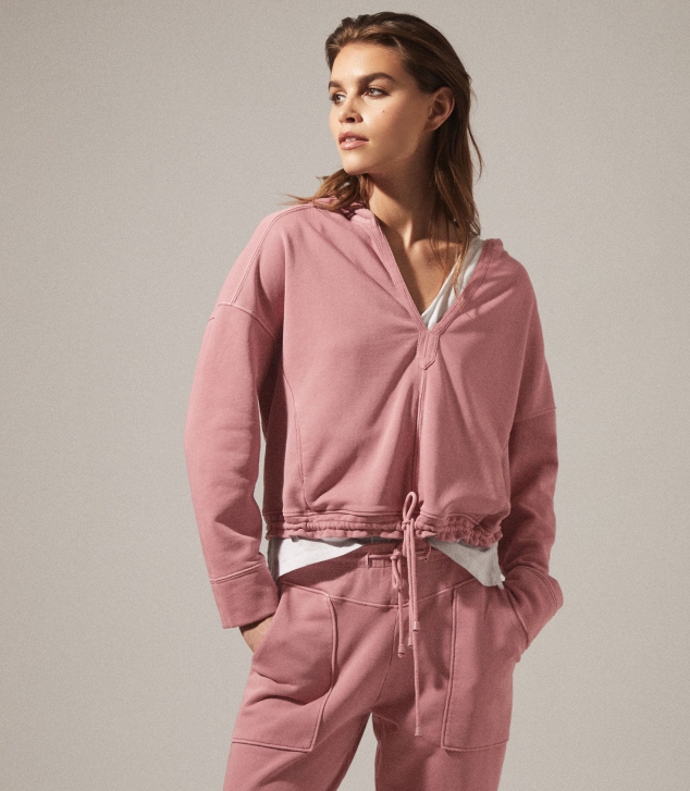 Washed Loungewear Hoodie - Image 2
