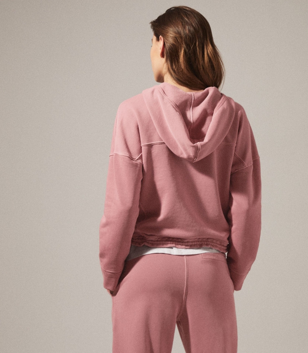 Washed Loungewear Hoodie - Image 3