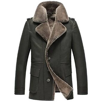 Washington Mens Camo Sheepskin Jacket CW858317