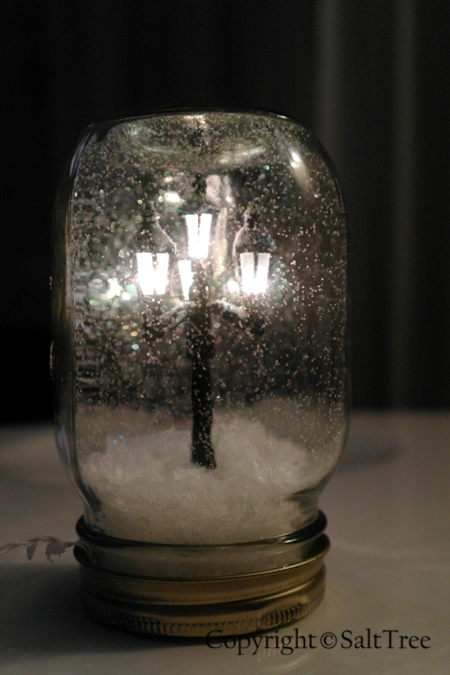 Waterless Snowglobe