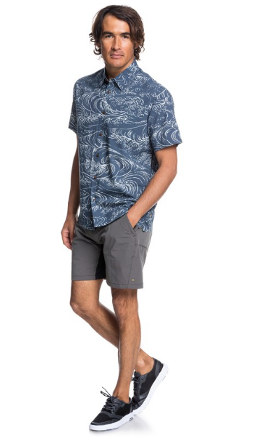 Waterman Wind And Waves Short Sleeve Shirt - Image 2