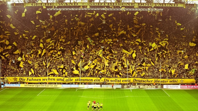 Westfalenstadion (Signal Iduna Park) in Dortmund, Germany