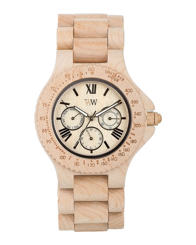 WeWood Watches Sitah Maple Chrono Watch