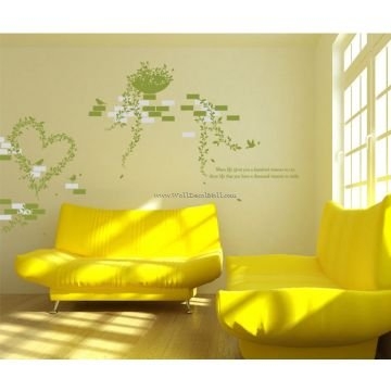 When Life Gives You A Hundred Reasons To Cry Wall Decals