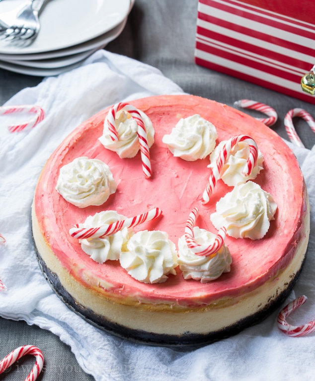 White Chocolate Peppermint Cheesecake - Image 2