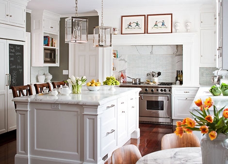 White Marble Kitchen