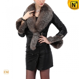 Women Fur Trimmed Jacket CW671210
