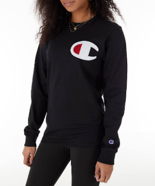 Women's Champion Heritage Long-Sleeve T-Shirt - Image 2