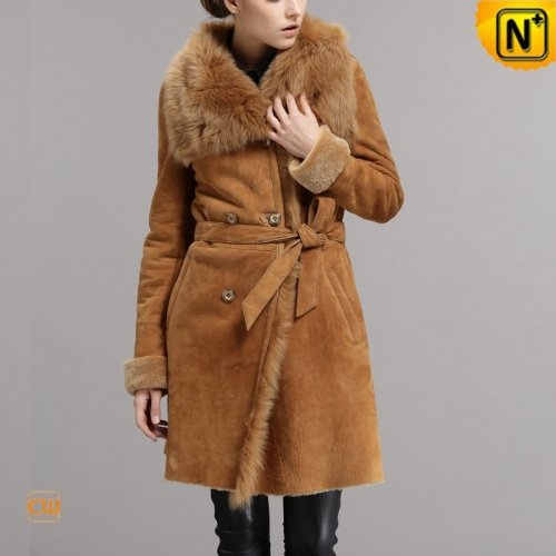 Women's Merino Shearling Coat CW640235