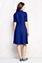 Women's Regular Elbow Sleeve Fit and Flare Polo Dress