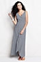 Women's Regular Stripe Fit and Flare Maxi Dress