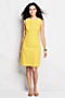 Women's Regular Woven Eyelet Sheath Dress