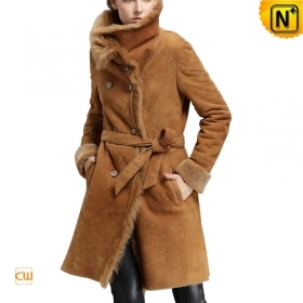 Women Shearling Long Coat CW640235