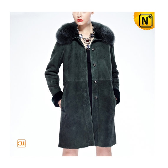 Women Shearling Sheepskin Coat CW644392
