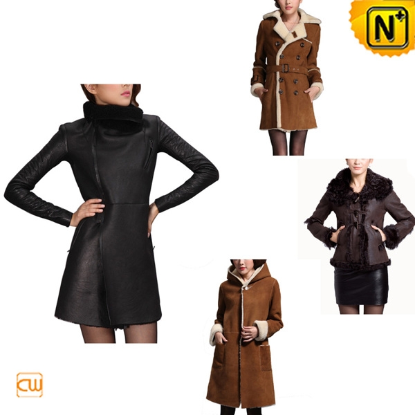 Women Sheepskin Coat uk CW138780 - cwmalls.com