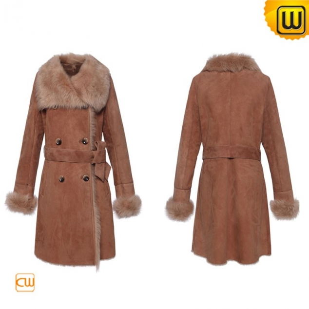 Women Toscana Shearling Coat CW640232