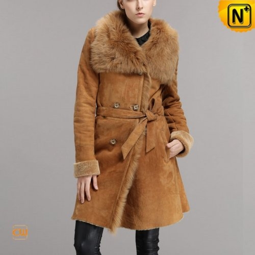 Womens Shearling Lined Parka CW640235