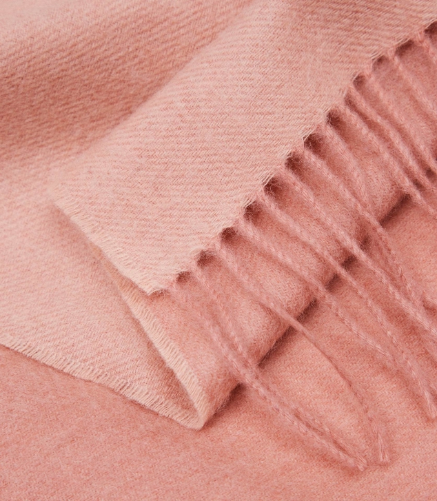 Wool Cashmere Blend Oversized Scarf - Image 3