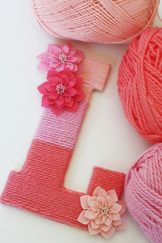 Yarned Wrapped Monogram