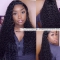 13*6 Lace Front Wigs Brazilian Human Hair Water Wave  - Party ideas