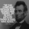 Abraham Lincoln Quote - Unassigned