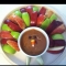 Apple slices and Dip Turkey - Decor for Thanksgiving