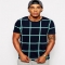 ASOS T-Shirt With All Over Check Print - T-Shirts