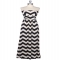 Black & White Chevron Maxi Dress - My style