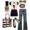 Brown and Black - Clothing, Shoes & Accessories